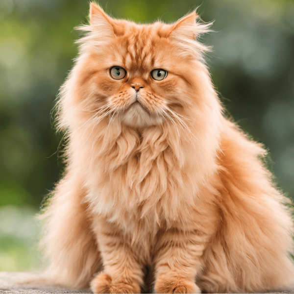 Orange Persian Cat