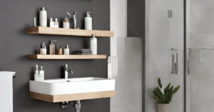 Read more about the article Unique Bathroom Shelves Ideas