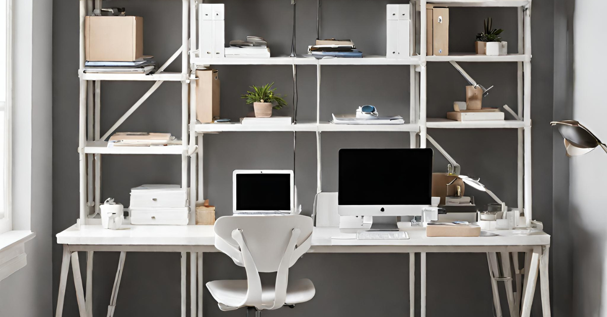 Read more about the article 10 Stylish Home Office Shelving Ideas to Maximize Space