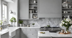 Read more about the article Modern White and Grey Kitchen Ideas : Timeless Elegance for Your Home