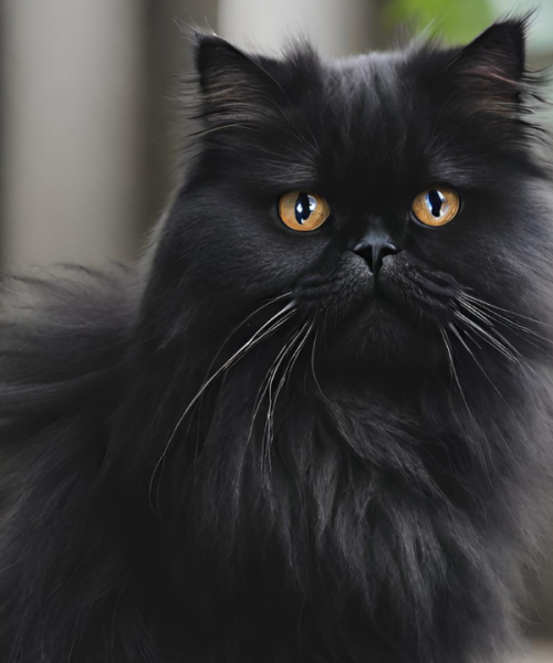 Black Persian Cat